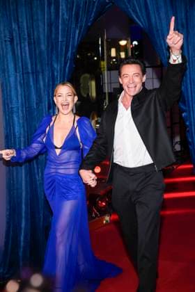 abb- Hugh Jackman und Kate Hudson zu Gast auf dem roten Teppich bei der Europapremiere des Kino Films Song Sung Blue im Zoo Palast Berlin am 19.11.2025 in Berlin Berlin Deutschland