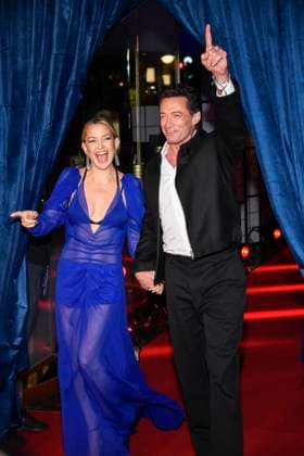 abb- Hugh Jackman und Kate Hudson zu Gast auf dem roten Teppich bei der Europapremiere des Kino Films Song Sung Blue im Zoo Palast Berlin am 19.11.2025 in Berlin Berlin Deutschland