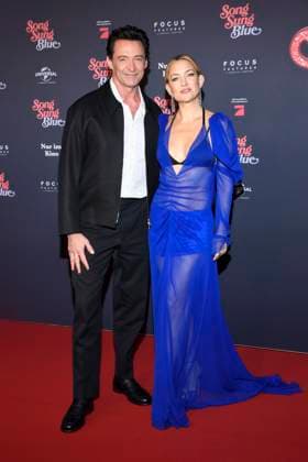 abb- Hugh Jackman und Kate Hudson zu Gast auf dem roten Teppich bei der Europapremiere des Kino Films Song Sung Blue im Zoo Palast Berlin am 19.11.2025 in Berlin Berlin Deutschland
