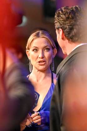 abb- Hugh Jackman und Kate Hudson zu Gast auf dem roten Teppich bei der Europapremiere des Kino Films Song Sung Blue im Zoo Palast Berlin am 19.11.2025 in Berlin Berlin Deutschland