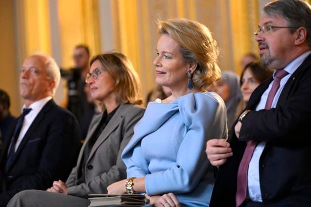Queen Mathilde Attends 25th Anniversary of The Queen Mathilde Fund BRUSSELS, BELGIUM - NOVEMBER 20 : Queen Mathilde of Belgium pictured attending the official 25th anniversary celebrations of the Queen Mathilde Fund (KMF) on November 20, 2025 in Brussels, Belgium, 20 11 2025 Brussels Belgium  Copyright: xPhilipxReynaersx