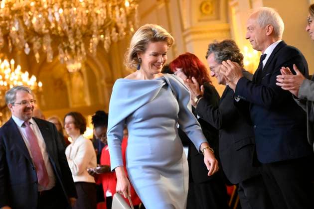 Queen Mathilde Attends 25th Anniversary of The Queen Mathilde Fund BRUSSELS, BELGIUM - NOVEMBER 20 : Queen Mathilde of Belgium pictured attending the official 25th anniversary celebrations of the Queen Mathilde Fund (KMF) on November 20, 2025 in Brussels, Belgium, 20 11 2025 Brussels Belgium  Copyright: xPhilipxReynaersx