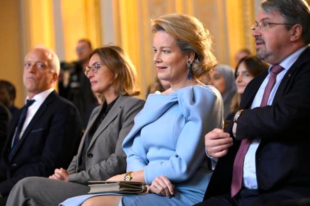 Queen Mathilde Attends 25th Anniversary of The Queen Mathilde Fund BRUSSELS, BELGIUM - NOVEMBER 20 : Queen Mathilde of Belgium pictured attending the official 25th anniversary celebrations of the Queen Mathilde Fund (KMF) on November 20, 2025 in Brussels, Belgium, 20 11 2025 Brussels Belgium  Copyright: xPhilipxReynaersx