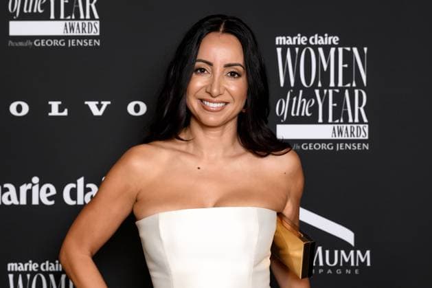 WOMEN OF THE YEAR AWARDS, Antoinette Lattouf arrives at the Marie Claire Women of the Year Awards at Bell Shakespeare, in Sydney, Thursday, November 20, 2025. ( NO ARCHIVING SYDNEY NEW SOUTH WALES AUSTRALIA  Copyright: xSTEVExMARKHAMx 20251120148929263384