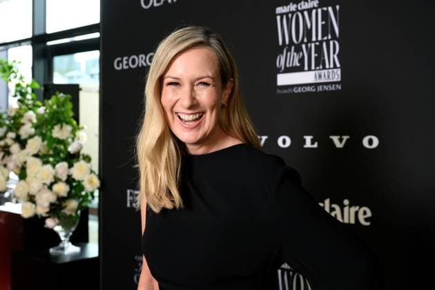WOMEN OF THE YEAR AWARDS, Melissa Doyle drives at the Marie Claire Women of the Year Awards at Bell Shakespeare, in Sydney, Thursday, November 20, 2025. ( NO ARCHIVING SYDNEY NEW SOUTH WALES AUSTRALIA  Copyright: xSTEVExMARKHAMx 20251120123875468294