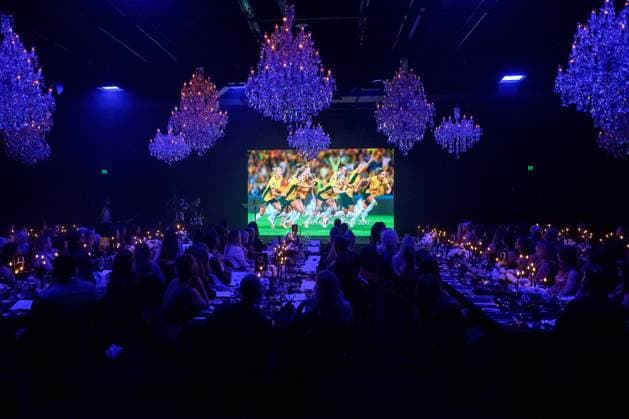 WOMEN OF THE YEAR AWARDS, A general view inside the award ceremony room at the Marie Claire Women of the Year Awards at Bell Shakespeare, in Sydney, Thursday, November 20, 2025. ( NO ARCHIVING SYDNEY NEW SOUTH WALES AUSTRALIA  Copyright: xSTEVExMARKHAMx 20251120153992311730