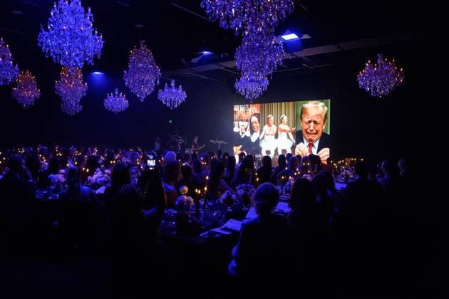 WOMEN OF THE YEAR AWARDS, A general view inside the award ceremony room at the Marie Claire Women of the Year Awards at Bell Shakespeare, in Sydney, Thursday, November 20, 2025. ( NO ARCHIVING SYDNEY NEW SOUTH WALES AUSTRALIA  Copyright: xSTEVExMARKHAMx 20251120182349034577
