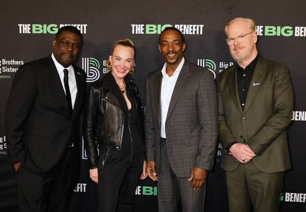 Big Brothers Big Sisters of America BIG Benefit celebrating 120 Years at Cipriani South Street Featuring: Artis Stevens, Jeannie Gaffigan, Anthony Mackie and Jim Gaffigan Where: New York City, New York, United States When: 19 Nov 2025 Credit: mpi099 MediaPunch INSTARimages EDITORIAL USE ONLY. NOT FOR USE BY NEWSPAPERS BASED IN THE UK. Copyright: xx instar55281109