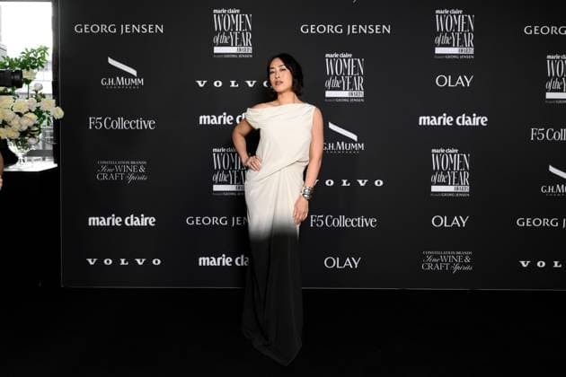 WOMEN OF THE YEAR AWARDS, Melissa Leong arrives at the Marie Claire Women of the Year Awards at Bell Shakespeare, in Sydney, Thursday, November 20, 2025. ( NO ARCHIVING SYDNEY NEW SOUTH WALES AUSTRALIA  Copyright: xSTEVExMARKHAMx 20251121133766638224