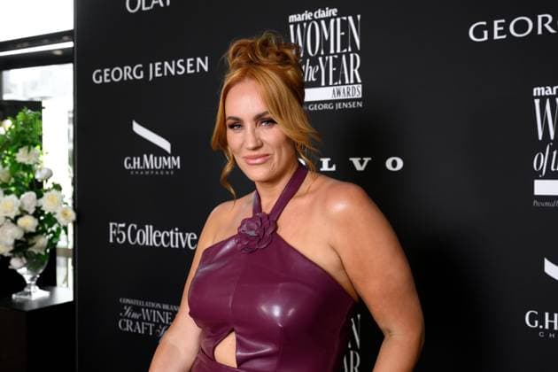 WOMEN OF THE YEAR AWARDS, Jules Robinson arrives at the Marie Claire Women of the Year Awards at Bell Shakespeare, in Sydney, Thursday, November 20, 2025. ( NO ARCHIVING SYDNEY NEW SOUTH WALES AUSTRALIA  Copyright: xSTEVExMARKHAMx 20251121170557383732