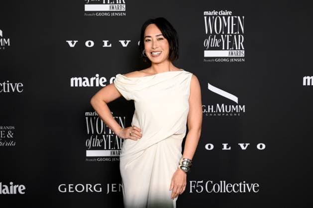 WOMEN OF THE YEAR AWARDS, Melissa Leong arrives at the Marie Claire Women of the Year Awards at Bell Shakespeare, in Sydney, Thursday, November 20, 2025. ( NO ARCHIVING SYDNEY NEW SOUTH WALES AUSTRALIA  Copyright: xSTEVExMARKHAMx 20251121160645183849