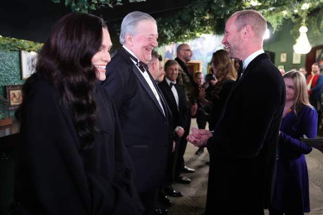 The Prince and Princess of Wales Attend the Royal Variety Performance 19 11 2025. London, UK. The Prince and Princess of Wales during the Royal Variety Performance at the Royal Albert Hall. Their Royal Highnesses met a number of performers and representatives from the Royal Variety Charity. This was the sixth time The Prince and Princess have attended the Royal Variety Performance., Credit:Andrew Parsons Kensington Palace Avalon United Kingdom, England, London  Copyright: xAndrewxParsonsx xKensingtonxPalacex xAvalonx 1053543167