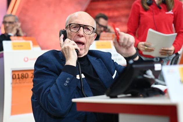 Reiner CALMUND, 30. RTL Spendenmarathon Wir helfen Kindern , Fernsehen, 20.-21.11.2024 in Huerth, Deutschland,