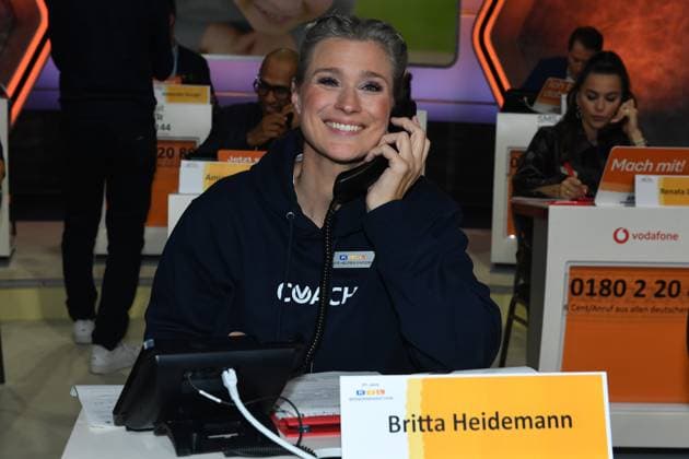 30. RTL-Spendenmarathon 2025 am 20.11.2025 im EMG Studio 8 in Hürth Britta Heidemann beim 30. RTL-Spendenmarathon 2025 am 22.11.2025 im EMG Studio 8 in Hürth.