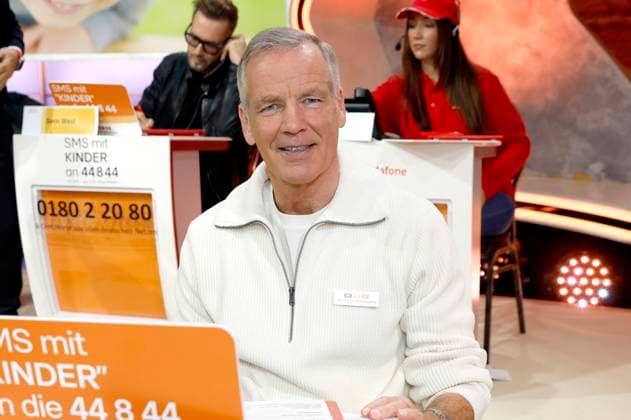 Henry Maske beim 30. RTL-Spendenmarathon 2025 im Studio 8 der EMG Studios. Hürth, 20.11.2025
