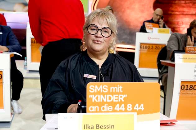 Ilka Bessin beim 30. RTL-Spendenmarathon 2025 im Studio 8 der EMG Studios. Hürth, 20.11.2025