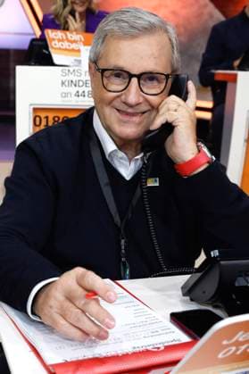 Jan Hofer beim 30. RTL-Spendenmarathon 2025 im Studio 8 der EMG Studios. Hürth, 20.11.2025