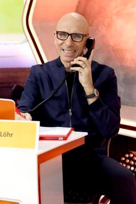 Jörg Löhr beim 30. RTL-Spendenmarathon 2025 im Studio 8 der EMG Studios. Hürth, 20.11.2025