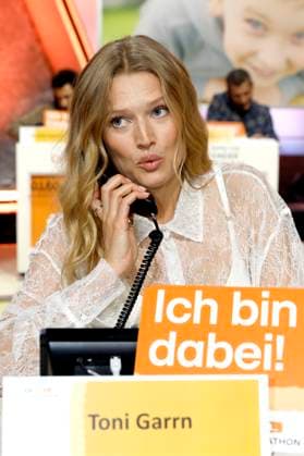 Toni Garrn beim 30. RTL-Spendenmarathon 2025 im Studio 8 der EMG Studios. Hürth, 20.11.2025