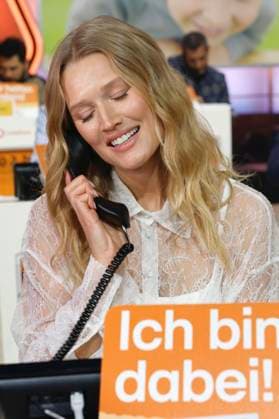 Toni Garrn beim 30. RTL-Spendenmarathon 2025 im Studio 8 der EMG Studios. Hürth, 20.11.2025