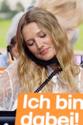 Toni Garrn beim 30. RTL-Spendenmarathon 2025 im Studio 8 der EMG Studios. Hürth, 20.11.2025