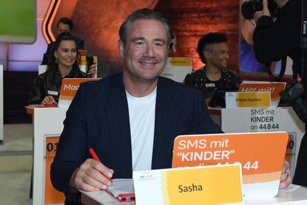 30. RTL-Spendenmarathon 2025 am 20.11.2025 im EMG Studio 8 in Hürth Sasha beim 30. RTL-Spendenmarathon 2025 am 22.11.2025 im EMG Studio 8 in Hürth.