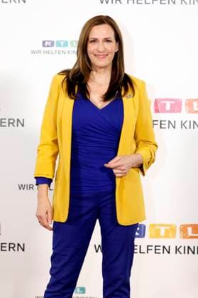 Ulrike Frank beim 30. RTL-Spendenmarathon 2025 im Studio 8 der EMG Studios. Hürth, 20.11.2025