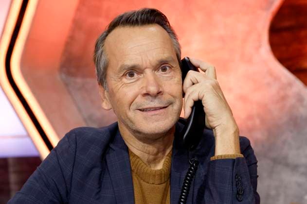 Christian Häckl beim 30. RTL-Spendenmarathon 2025 im Studio 8 der EMG Studios. Hürth, 20.11.2025