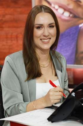 Melanie Haselhoff beim 30. RTL-Spendenmarathon 2025 im Studio 8 der EMG Studios. Hürth, 20.11.2025