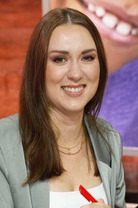 Melanie Haselhoff beim 30. RTL-Spendenmarathon 2025 im Studio 8 der EMG Studios. Hürth, 20.11.2025