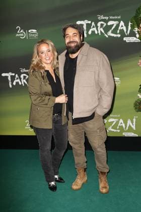 Salome Sulc und Laith Al Deen bei der Tarzan Musical Premiere am 20.11.2025 im Stage Theater Neue Flora in Hamburg Tarzan Musical Premiere in Hamburg