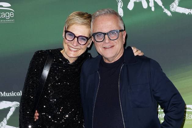 Kerstin Goeritz und Joerg Knoer bei der Tarzan Musical Premiere am 20.11.2025 im Stage Theater Neue Flora in Hamburg Tarzan Musical Premiere in Hamburg