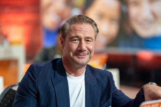 Sänger Sasha beim 30. RTL-Spendenmarathon 2025 im Studio 8 der EMG Studios in Hürth, 20.11.2025 30th RTL Charity Marathon 2025 in Studio 8 of the EMG Studios in Hürth Copyright: MarcoxBader