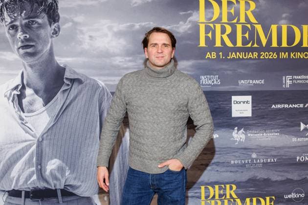 Eröffnungsgala - 25. Französischen Filmwoche - Pierre Kiwitt bei der Eröffnungsgala der 25. Französischen Filmwoche im Delphi Filmpalast mit dem Film Der Fremde am 20.11.2025 in Berlin. Copyright: xEventpressxKochanx