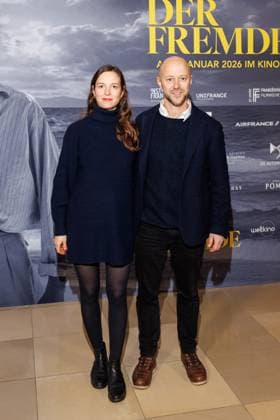 Eröffnungsgala - 25. Französischen Filmwoche - Franziska Suppee und Fabian Gasmia bei der Eröffnungsgala der 25. Französischen Filmwoche im Delphi Filmpalast mit dem Film Der Fremde am 20.11.2025 in Berlin. Copyright: xEventpressxKochanx