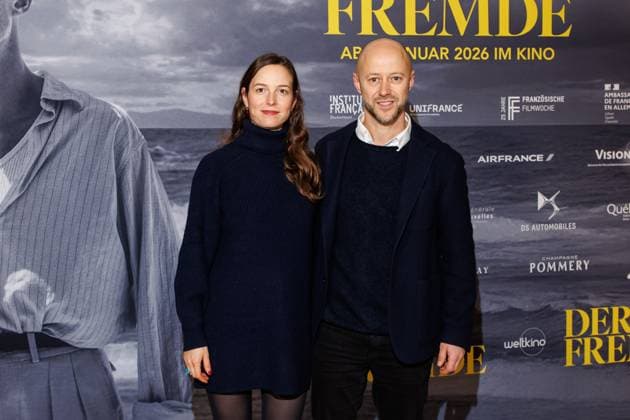 Eröffnungsgala - 25. Französischen Filmwoche - Franziska Suppee und Fabian Gasmia bei der Eröffnungsgala der 25. Französischen Filmwoche im Delphi Filmpalast mit dem Film Der Fremde am 20.11.2025 in Berlin. Copyright: xEventpressxKochanx