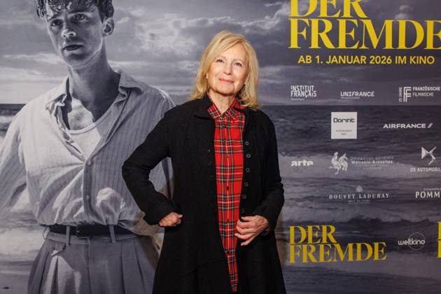 Eröffnungsgala - 25. Französischen Filmwoche - Maren Kroymann bei der Eröffnungsgala der 25. Französischen Filmwoche im Delphi Filmpalast mit dem Film Der Fremde am 20.11.2025 in Berlin. Copyright: xEventpressxKochanx