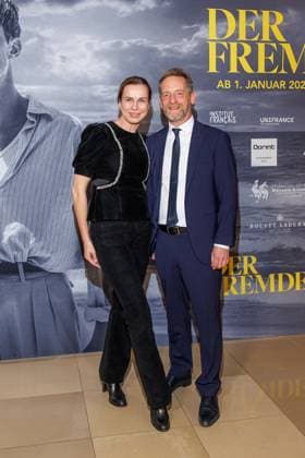 Eröffnungsgala - 25. Französischen Filmwoche - Barbara von Wnuk-Lipinski und Thomas Michelon bei der Eröffnungsgala der 25. Französischen Filmwoche im Delphi Filmpalast mit dem Film Der Fremde am 20.11.2025 in Berlin. Copyright: xEventpressxKochanx