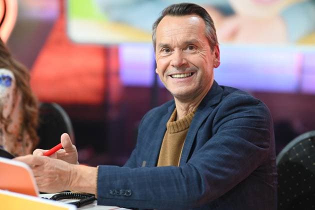 Christian HAECKL, Häckl, Moderator, Wettermoderator, 30. RTL Spendenmarathon Wir helfen Kindern , Fernsehen, 20.-21.11.2024 in Huerth, Deutschland,