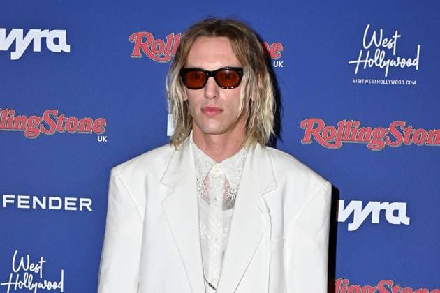 Jamie Campbell Bower attends the 2025 ZYN Rolling Stone UK Awards at the Roundhouse in Camden, London, England. UK. Thursday 20th November 2025 Copyright: xJamesxWarrenx 2025 ZYN ROLLING STONE UK AWARDS37