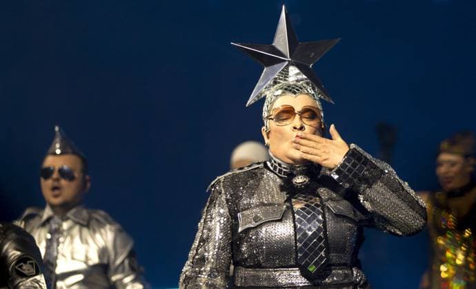 AMSTERDAM Verka Serduchka during the 5th anniversary of the Grand Eurovision Song Contest at the Ziggo Dome. ANP SANDER KONING netherlands out - belgium out  Copyright: xx x542622996x originalFilename: 542622996.jpg