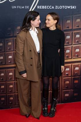 Vie Privee Paris Film Premiere NB Rebecca Zlotowski and Natalie Portman attends Vie Privee Paris Film Premiere at Pathe Palace on November 20, 2025 in Paris, France. Photo by Nasser Berzane ABACAPRESS.COM Paris France  Copyright: xBerzanexNasser ABACAx