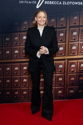 Vie Privee Paris Film Premiere NB Jodie Foster attends Vie Privee Paris Film Premiere at Pathe Palace on November 20, 2025 in Paris, France. Photo by Nasser Berzane ABACAPRESS.COM Paris France  Copyright: xBerzanexNasser ABACAx