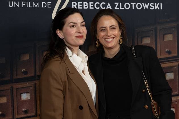 Vie Privee premiere at Pathe Palace theatre Avant premiere de Vie Privee au cinema Pathe Palace Rebecca Zlotowski et Anne Berest 450884 2000 01 01 France  Copyright: xSebastienxFremontx xStarfacex STAR_450884_085