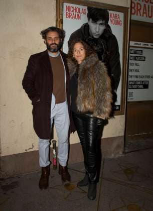 November 20, 2025, New York, New York, USA: ARIAN MOAYED and KRISSY SHIELDS Attend Opening Night of Ã¢â‚¬oeGruesome Playground InjuriesÃ¢â‚¬Â at Lucille Lortel Theatre in New York. 20 November 2025 New York USA - ZUMAa265 20251120_zep_a265_063 Copyright: xEricxAcquayex