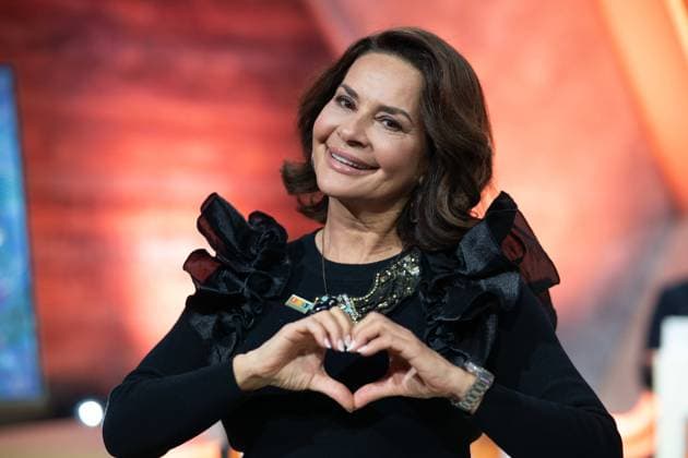 Gitta SAXX, buergerlich Gitta Ilona Sack, Model, Portraet, Porträt, Portrait, Angeschnittenes Einzelbild, Einzelmotiv, 30. RTL Spendenmarathon Wir helfen Kindern , Fernsehen, 20.-21.11.2024 in Huerth, Deutschland,