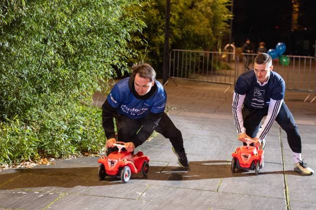 30. RTL-Spendenmarathon 24h Geburtstags-Challenge 20.11.2025. Im RTL-Sendezentrum in Köln-Deutz läuft die 24h Geburtstags-Challenge zum 30. RTL-Spendenmarathon. Die Aktion mit mehreren Firmenteams unterstützt die Stiftung RTL Wir helfen Kindern e. V. und begleitet den Jubiläums-Spendenmarathon, der seit 1996 mehr als 306 Millionen Euro für weltweite Kinderhilfsprojekte gesammelt hat. Köln Deutz Nordrhein-Westfalen Deutschland Copyright: xBonn.digitalx