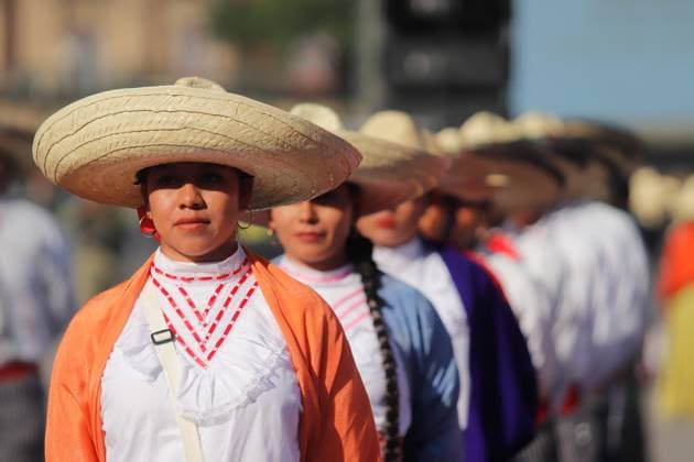 115th Anniversary of the Mexican Revolution Military Parade Members of the Mexico™s Ministry of National Defense (SEDENA) taking part during the civic-military parade marking the 115th anniversary of the Mexican Revolution, at main square Zocalo. on November 20, 2025 in Mexico City, Mexico. (Photo by Carlos Santiago Eyepix Group) Copyright: xCarlosxSantiago xEyepixxGroupx CS_20112025_173541