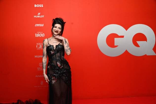 GQ Men of The Year Awards - Arrivals Julieta Emilia Cazzuchelli know as Cazzu attends the red carpet for 2025 GQ Men of the Year Awards at Hotel Reforma. on November 20, 2025 in Mexico City, Mexico. Mexico City CDMX Mexico Copyright: xCarlosxTischlerx