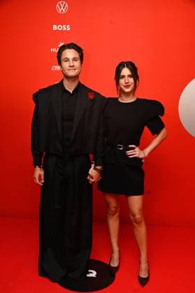 GQ Men of The Year Awards - Arrivals Michael Ronda and Karena Flores attend the red carpet for 2025 GQ Men of the Year Awards at Hotel Reforma. on November 20, 2025 in Mexico City, Mexico. Mexico City CDMX Mexico Copyright: xCarlosxTischlerx